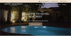 Desktop Screenshot of hotelseacrest.com