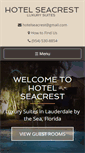 Mobile Screenshot of hotelseacrest.com